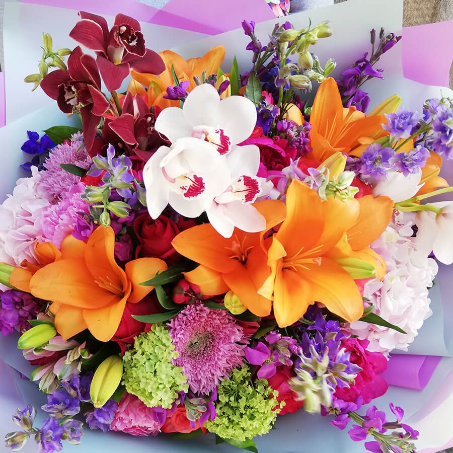 букет из цветов на день рождения