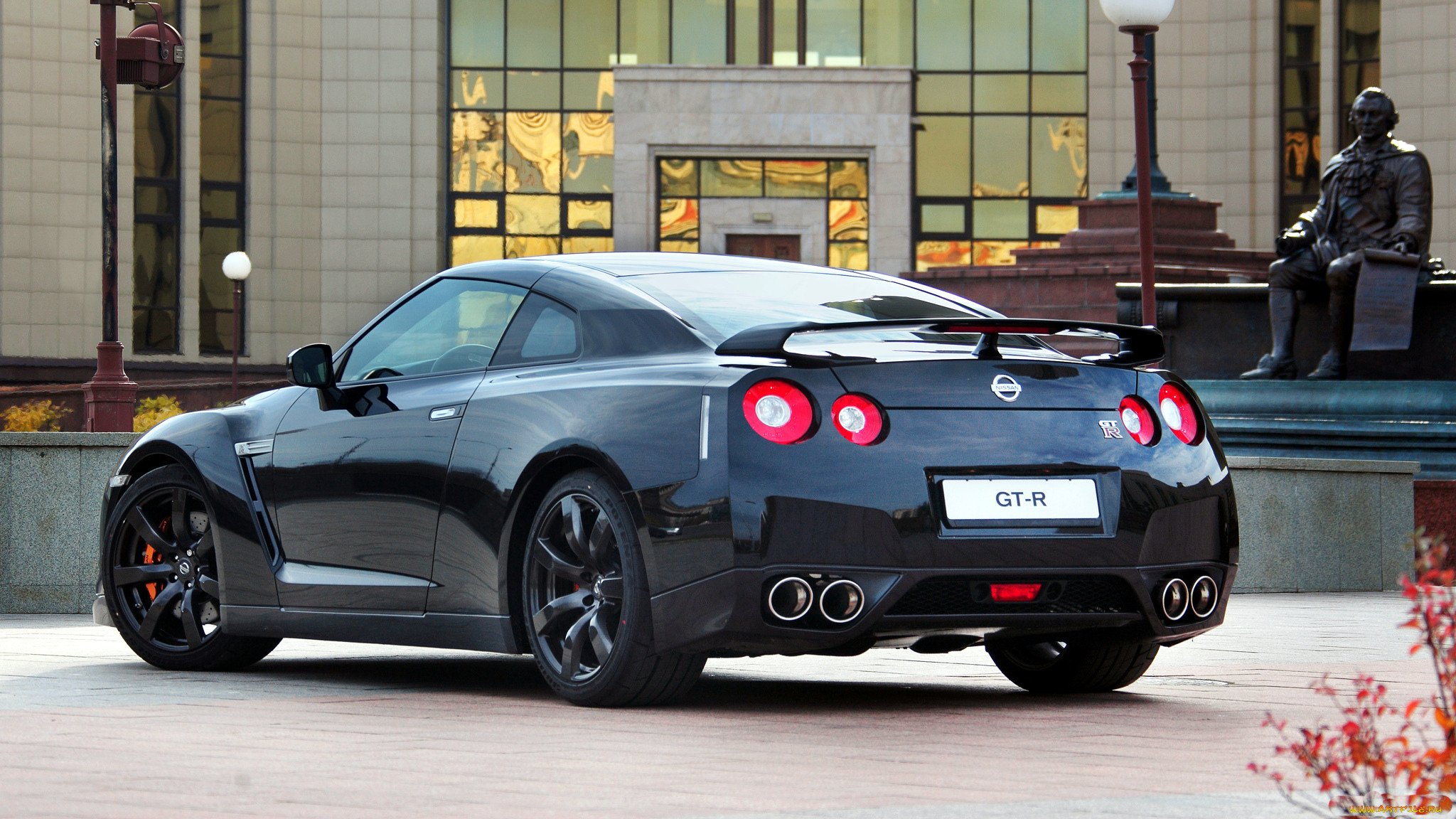 Nissan gt r r35 Black