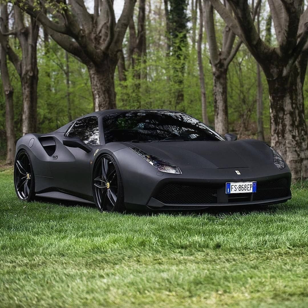 Ferrari 488 GTB Black