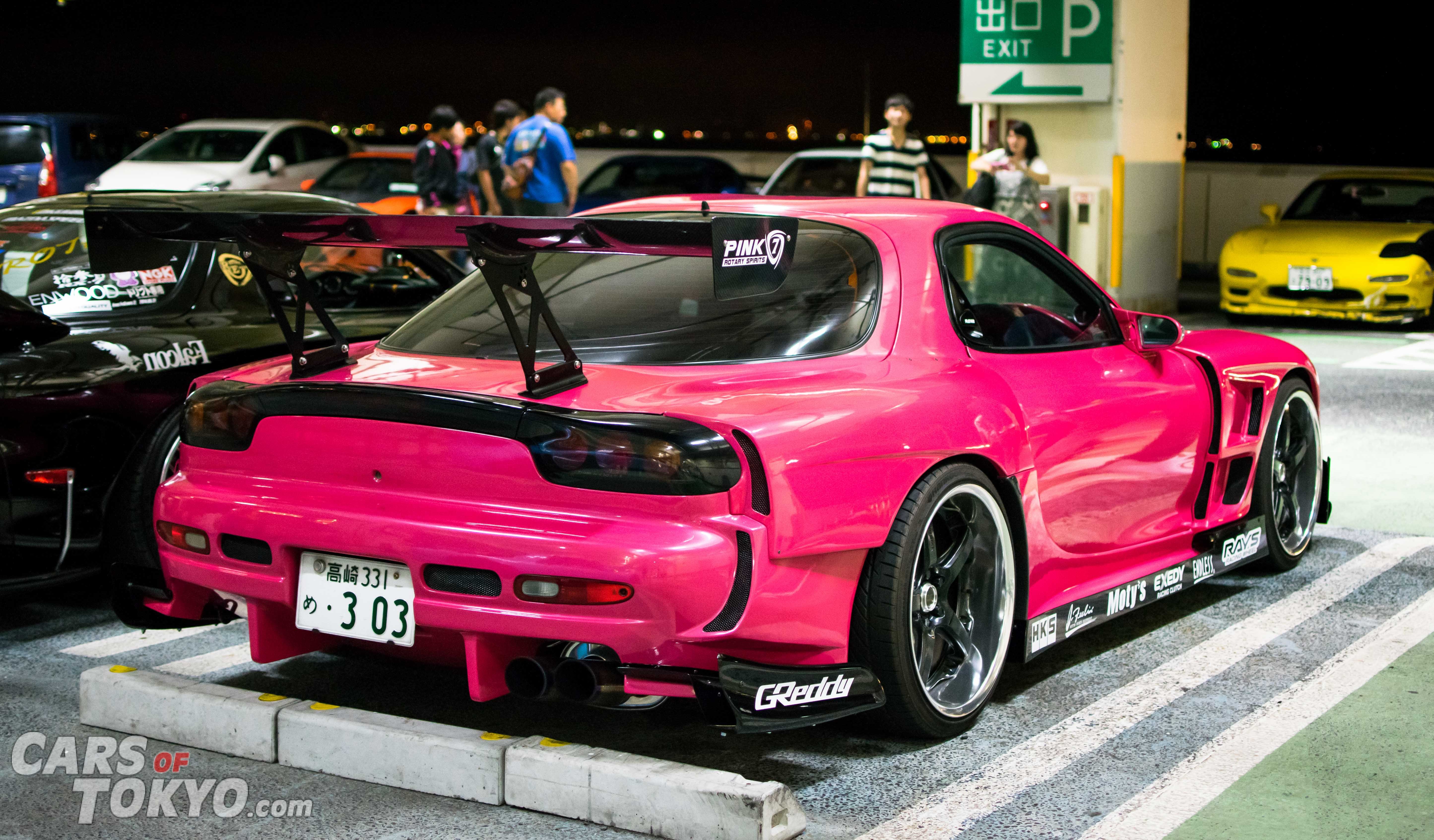 Mazda RX 7 FD красная