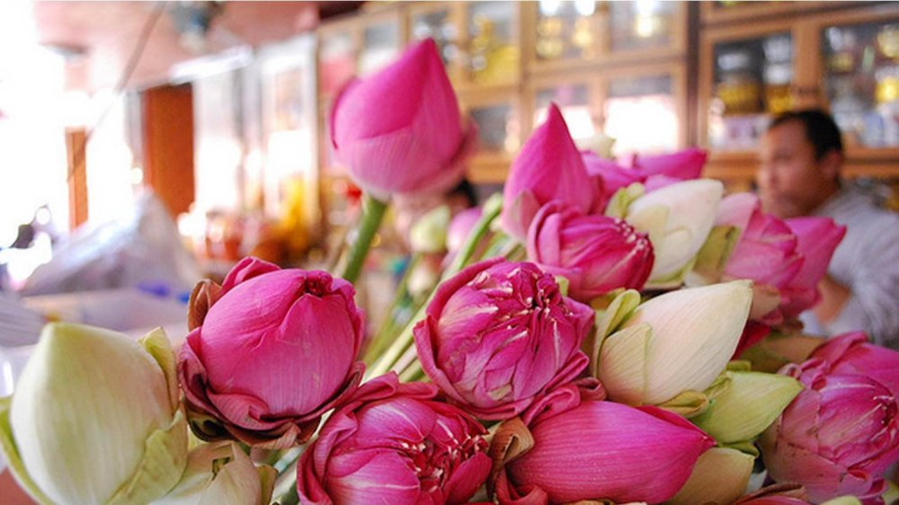 Тайский букет цветов