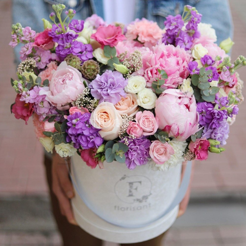 Георгины Purple Bouquet