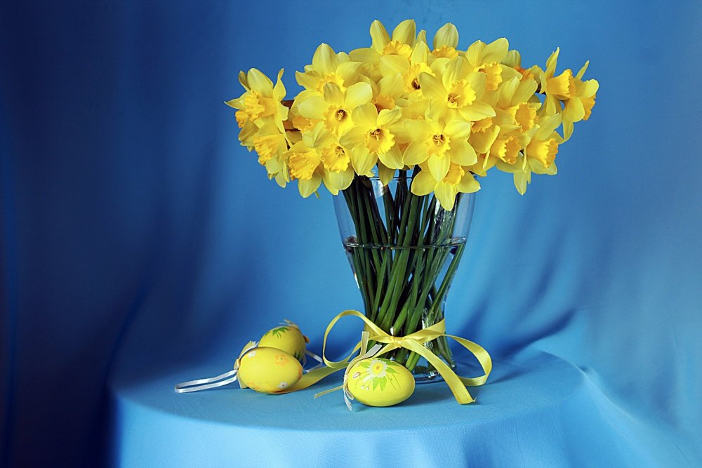 Солнечный желтый. Нарцисс (Daffodil)