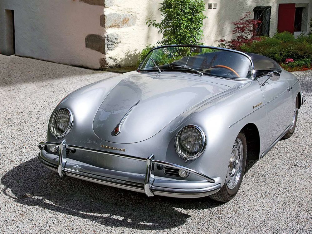 Porsche 356 Speedster салон