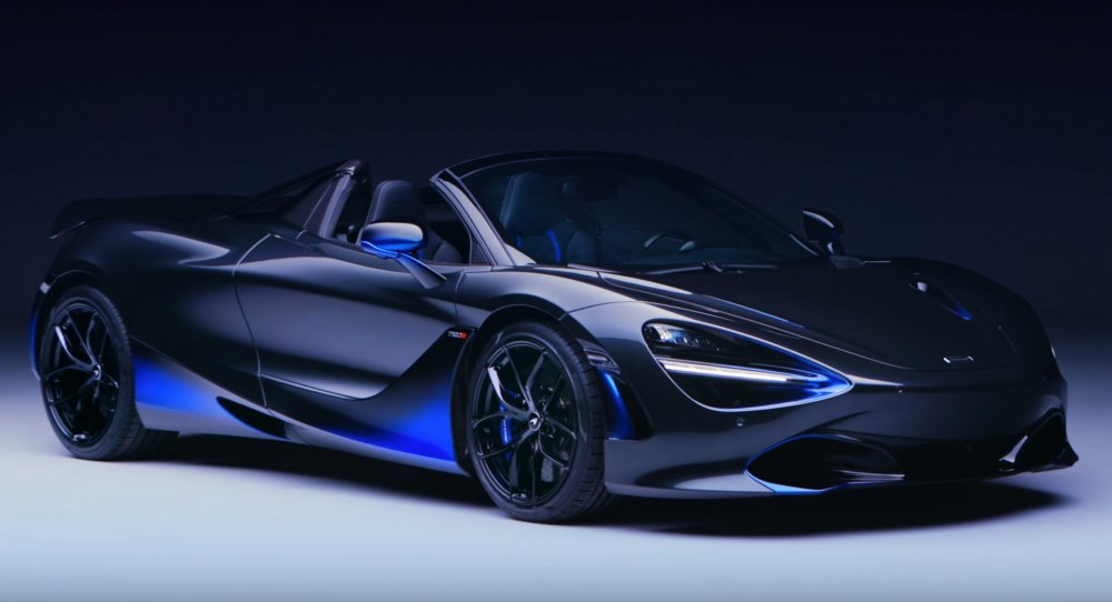 Maclaren 720s Blue