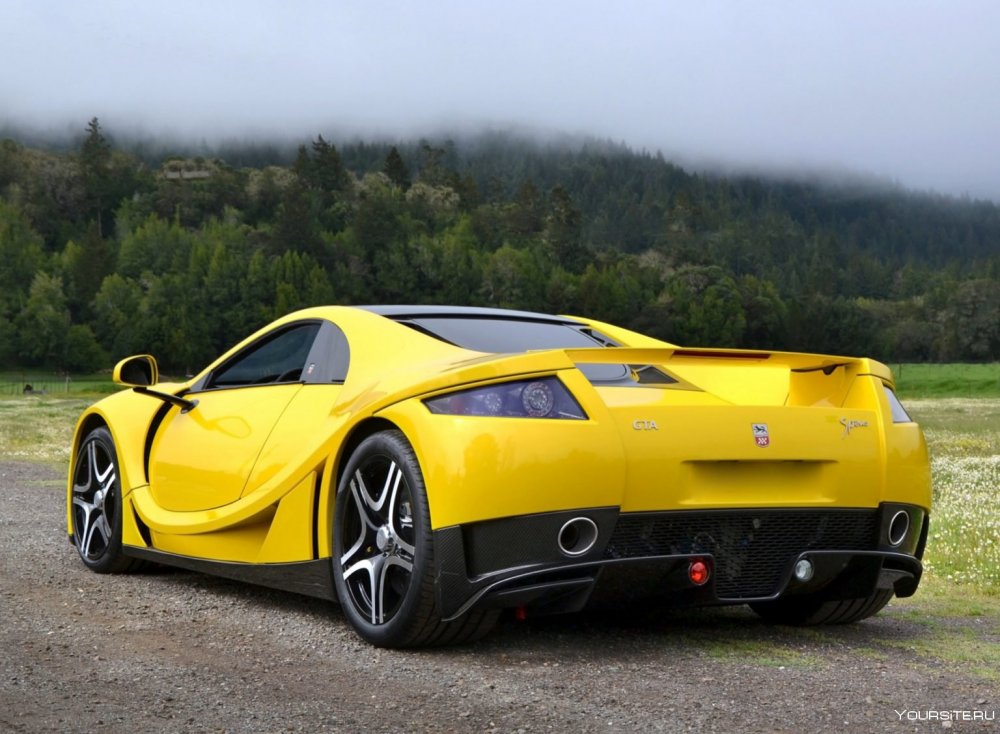 Машина GTA Spano 2014 желтый