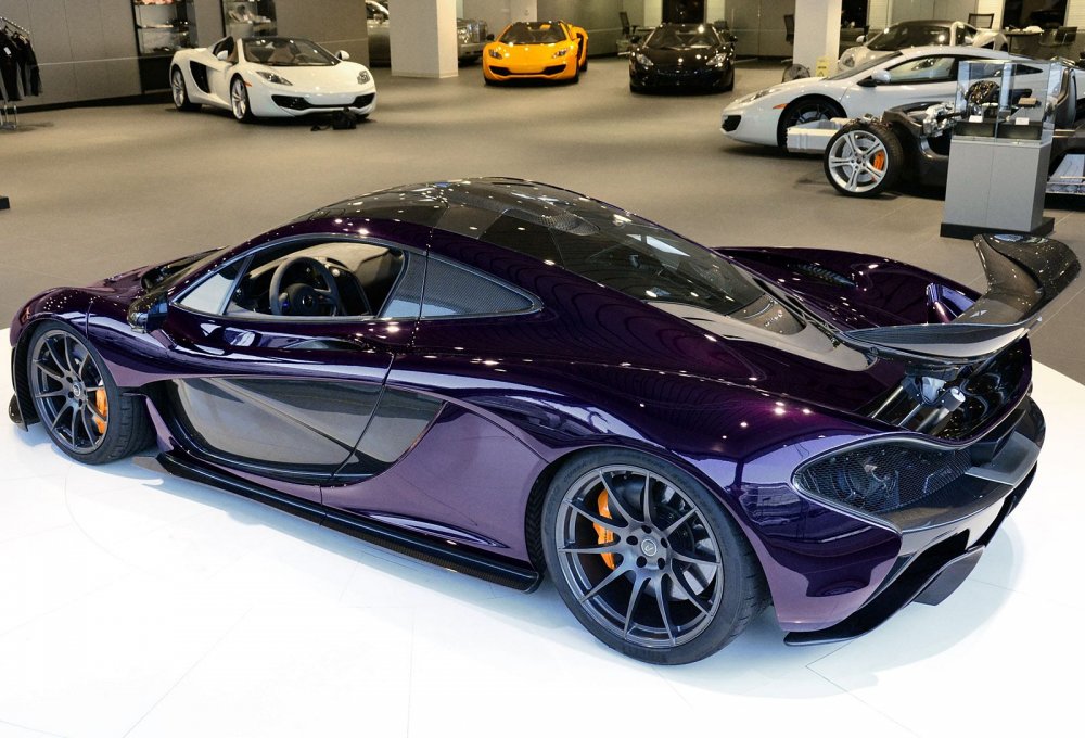 MCLAREN p1 оранжевый