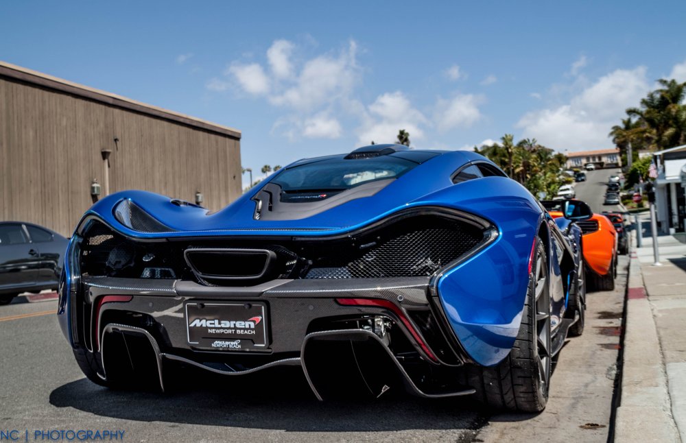 MCLAREN p1 - Blu Alfa