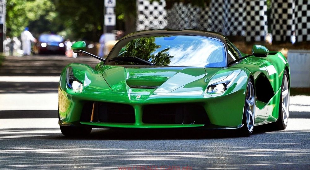 Ferrari f40 зеленая