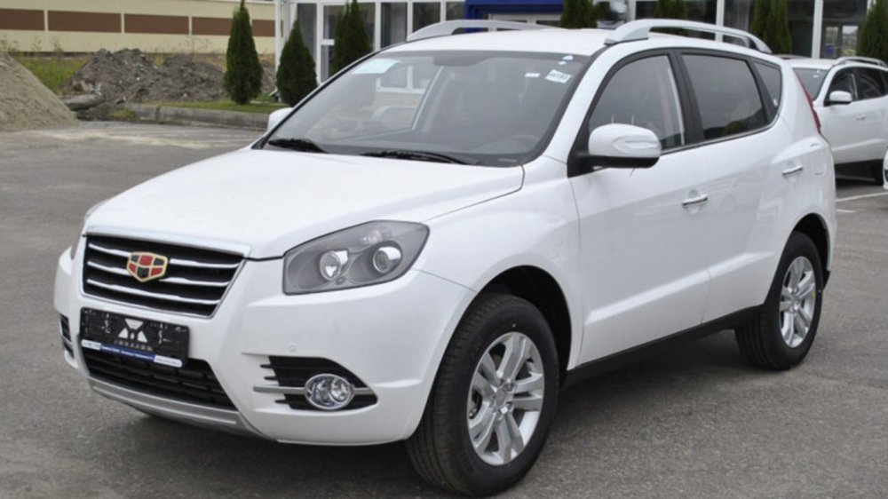 Geely Emgrand x7 белый