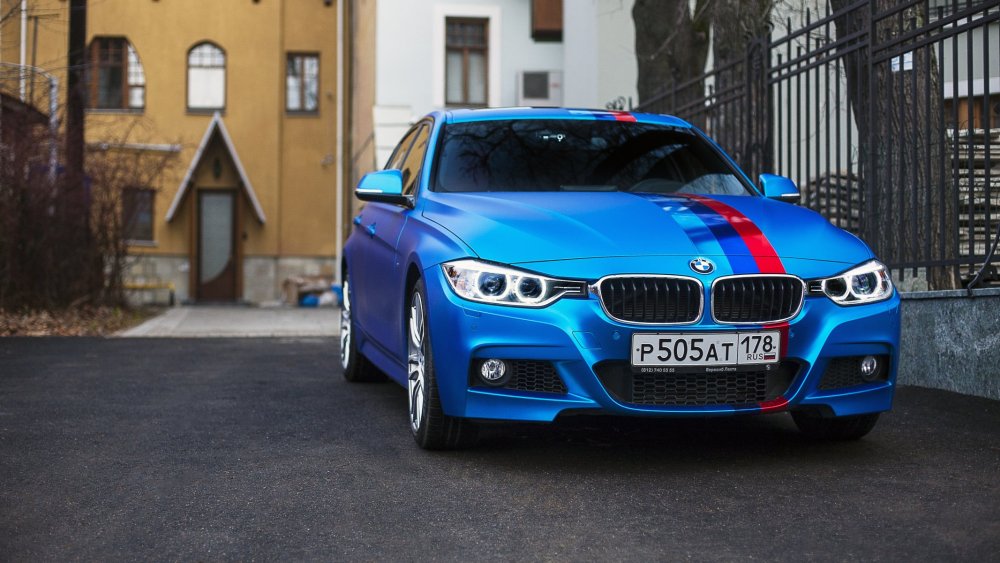 BMW f30 Blue