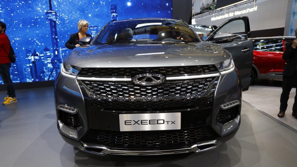 Chery exceed TXL 2022 белый