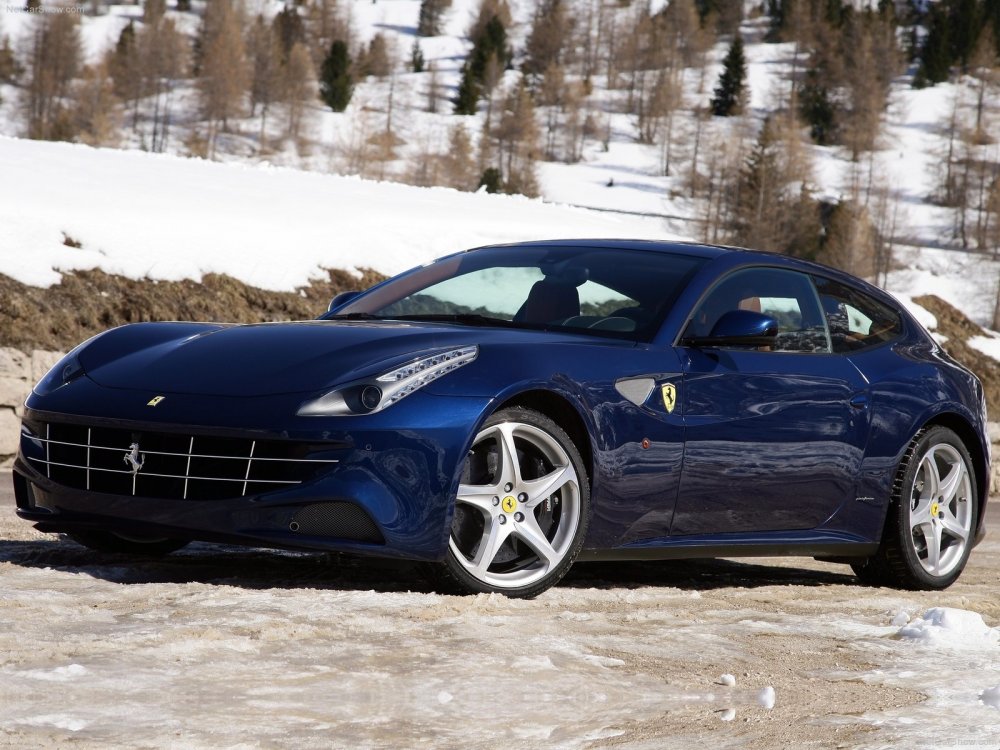 Ferrari FF синий