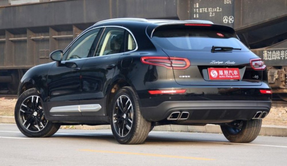 Zotye sr9 и Porsche Macan