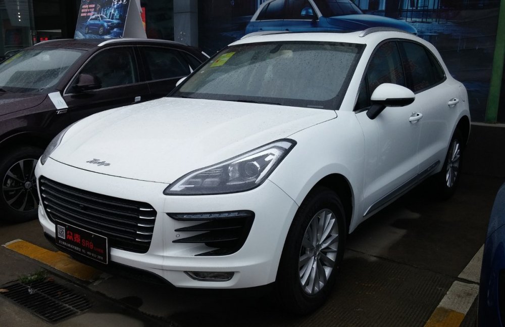 Zotye sr9 салон