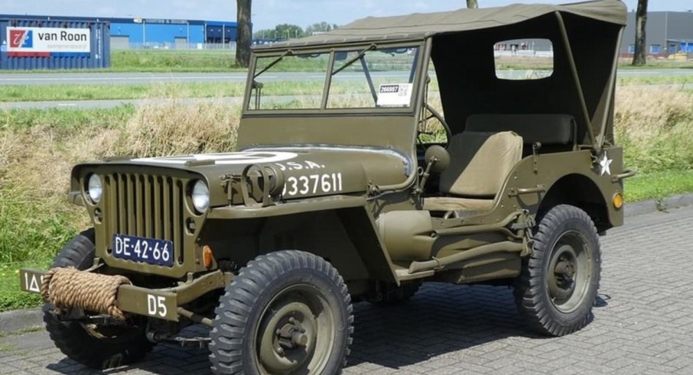 Коллекционная модель Jeep cj2a 1946 bomberos