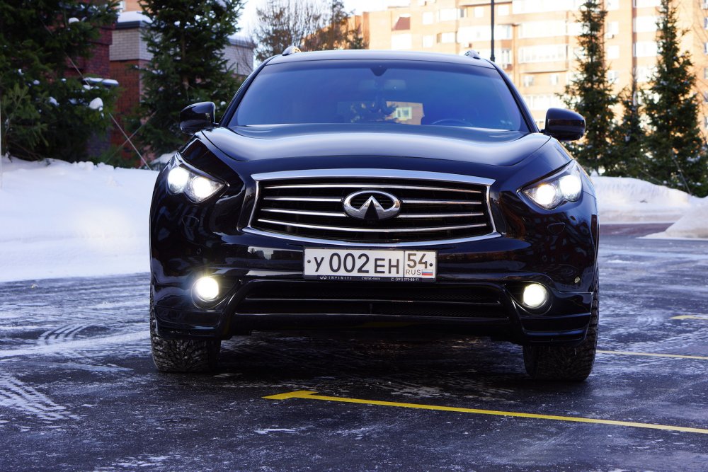 Infiniti qx70 тонированная