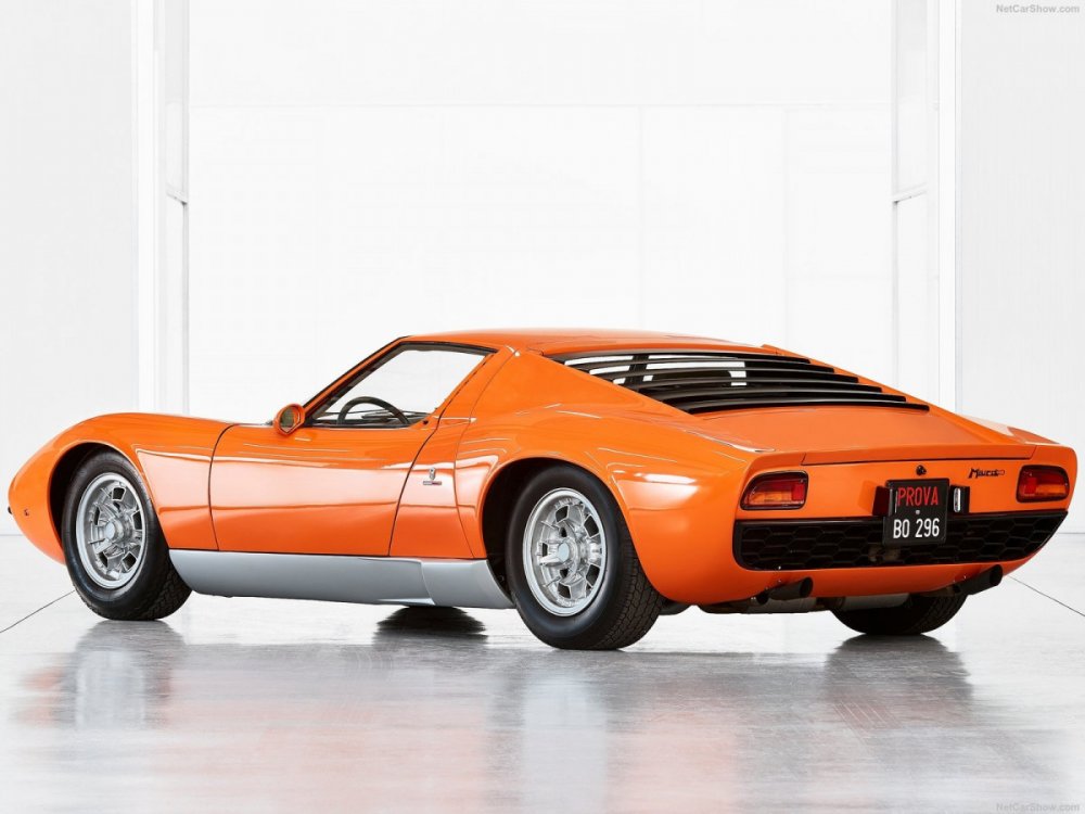 Lamborghini Miura p400 SV 1971