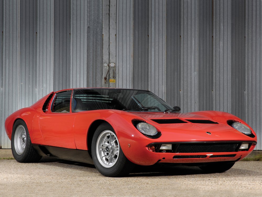 Lamborghini Miura p400 s 1968 года выпуска