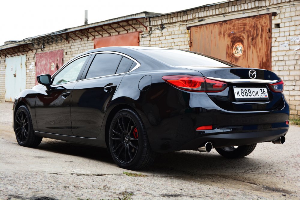Mazda 6 черная