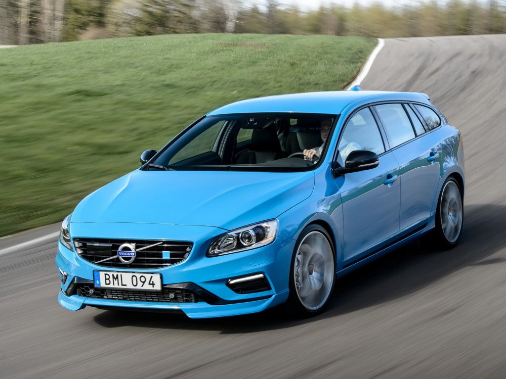 Volvo v60 Polestar в обвесе