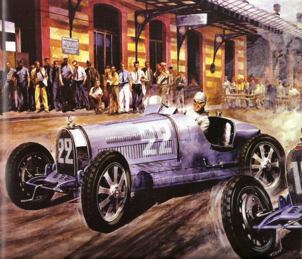 Bugatti Type 35 c Racing