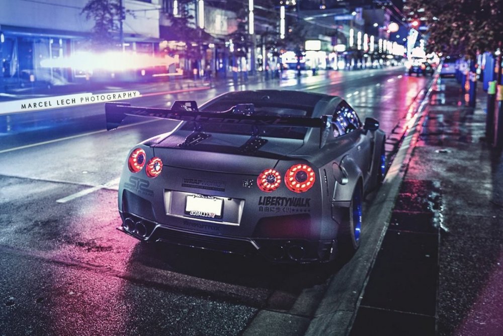 Nissan GTR r35 4к