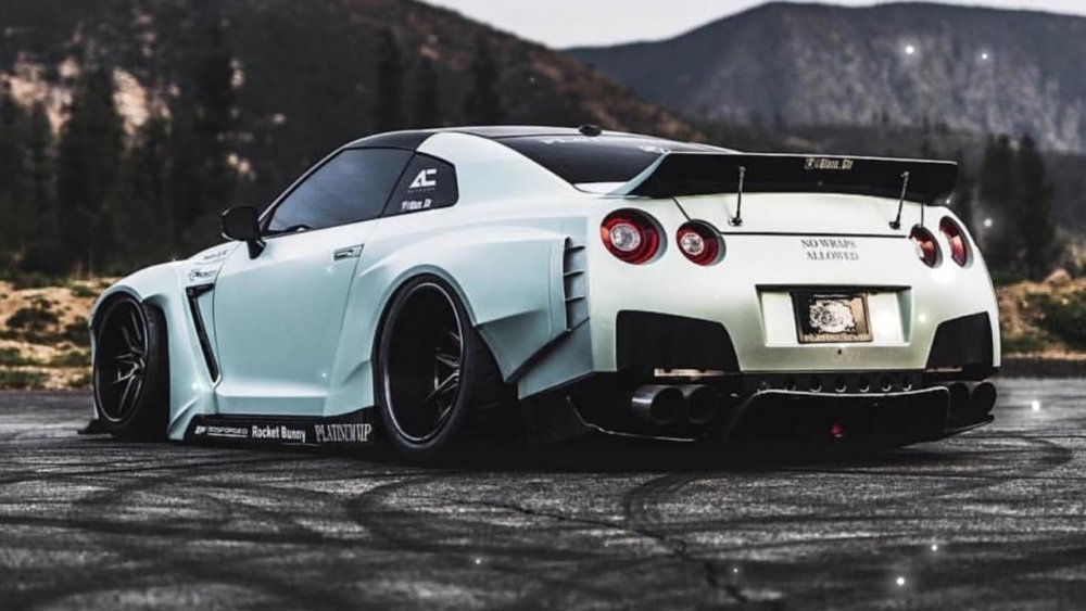 Nissan GTR 35 Matte Black