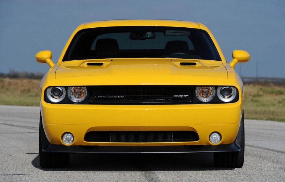 2017 Dodge Challenger srt Hellcat Yellow