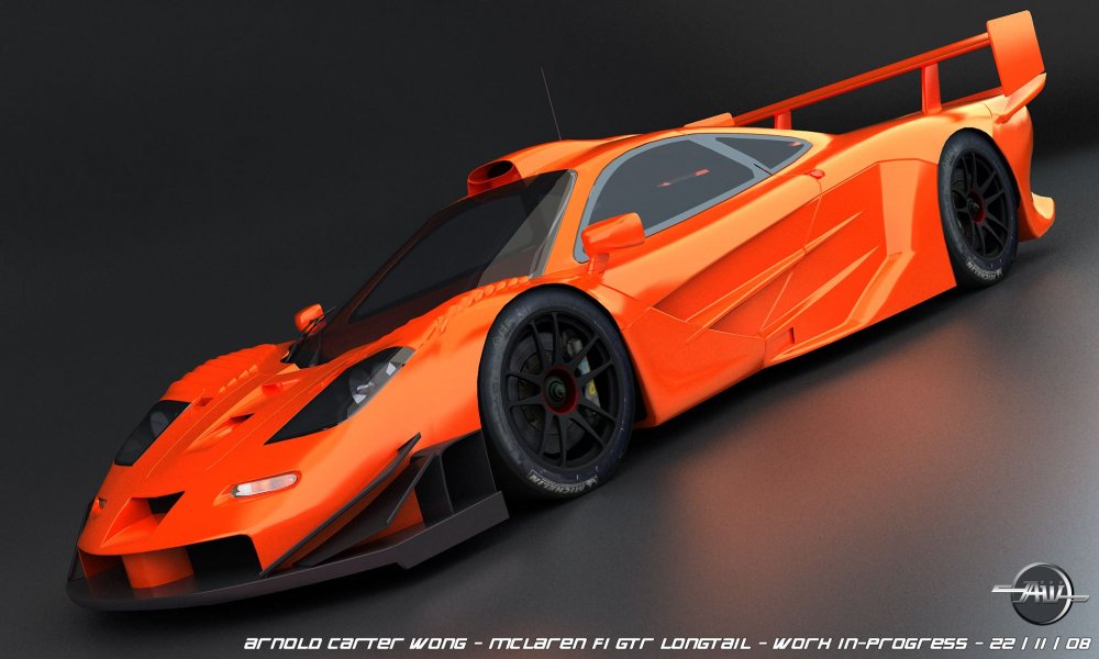 MCLAREN f1 GTR Longtail