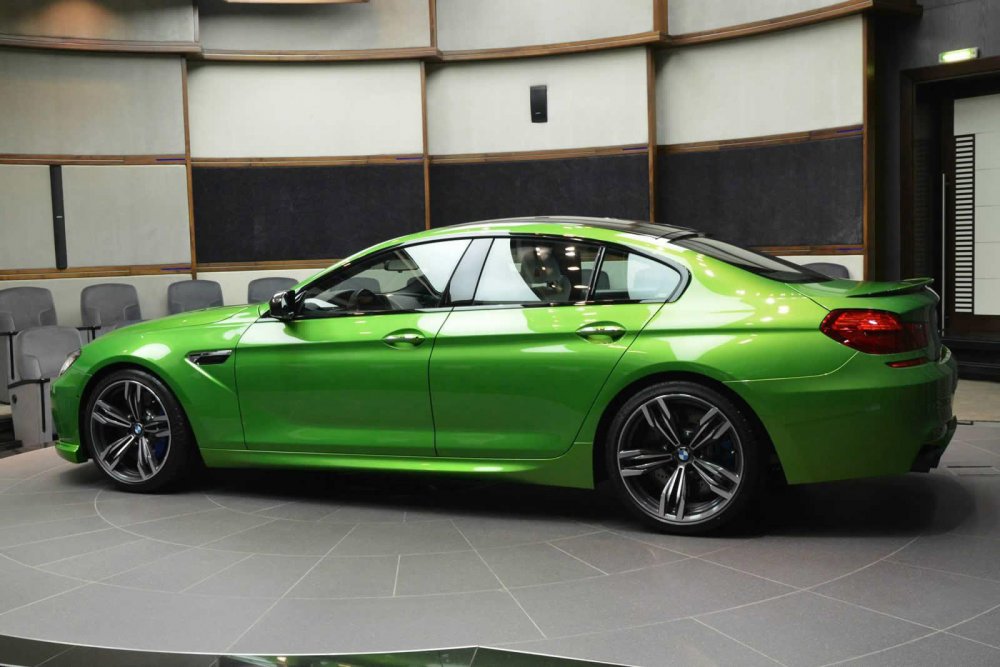 BMW m6 Coupe Green