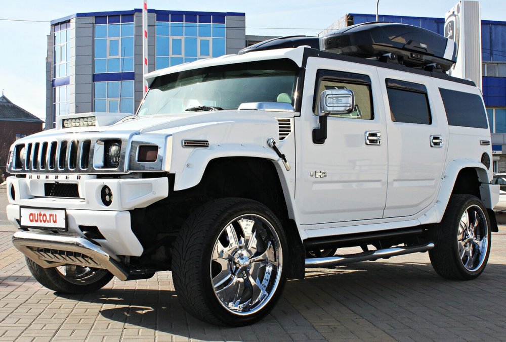 Hummer h2 белый