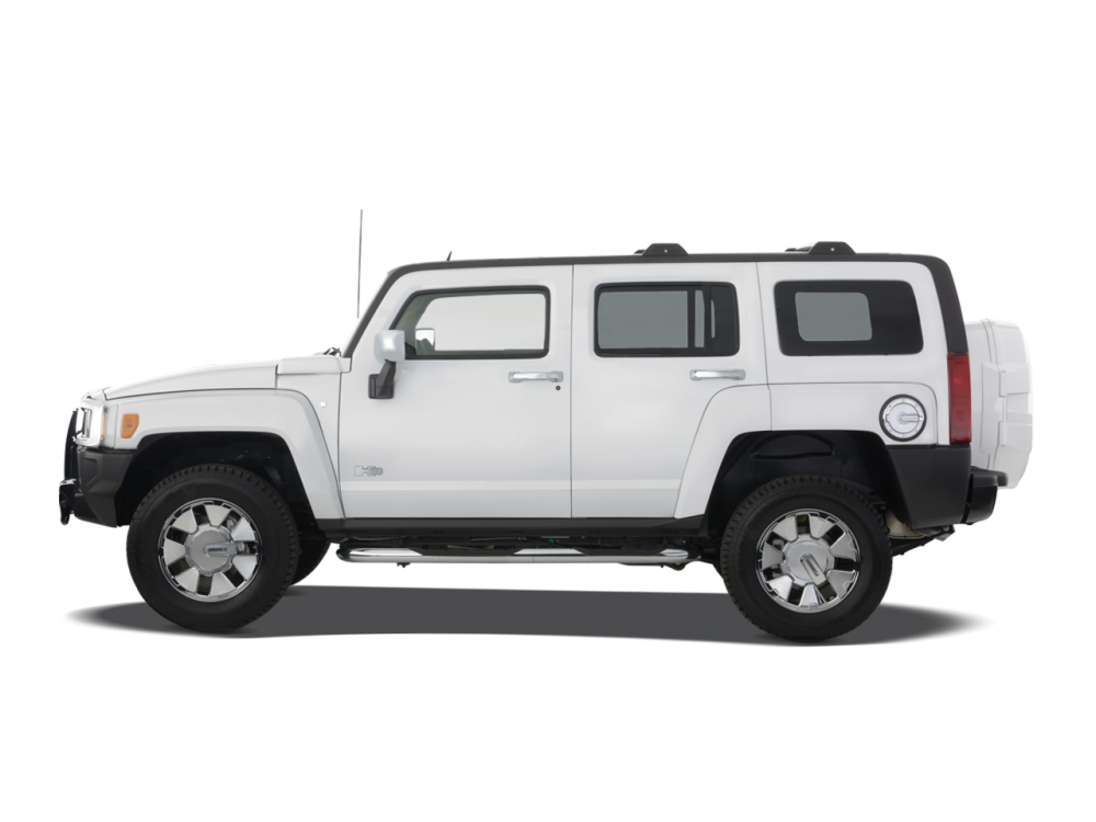 Hummer h3 2006-2010 вид сбоку