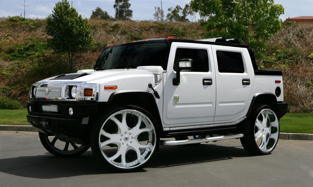 Hummer h2 белый