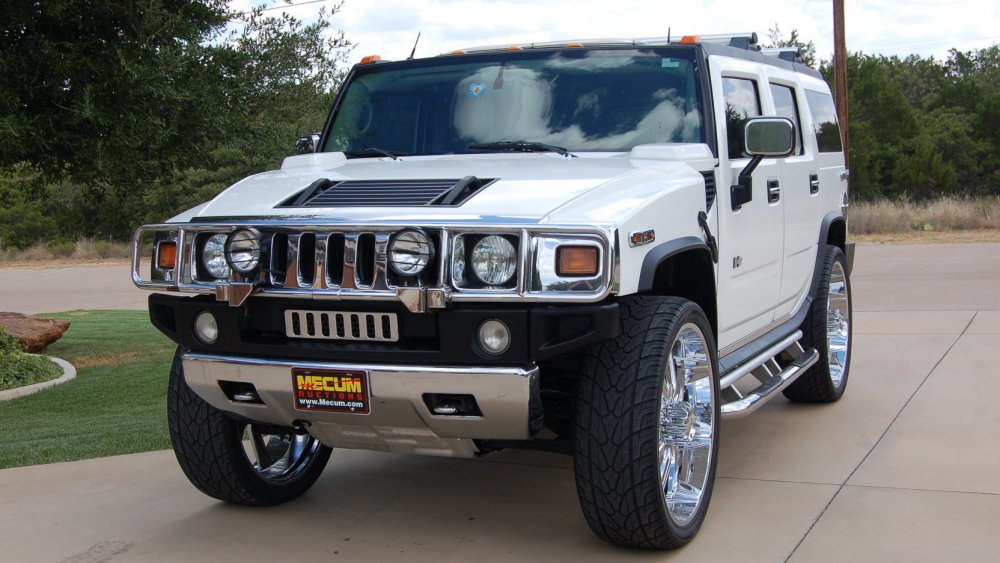 Hummer h2 2003 Blue