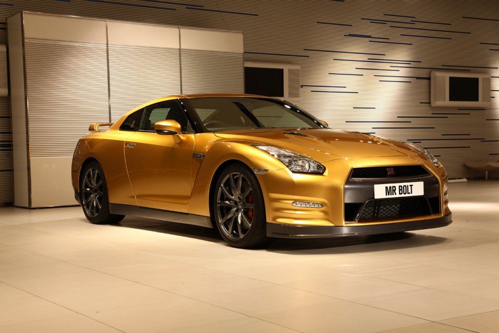 Nissan GTR Orange 2018