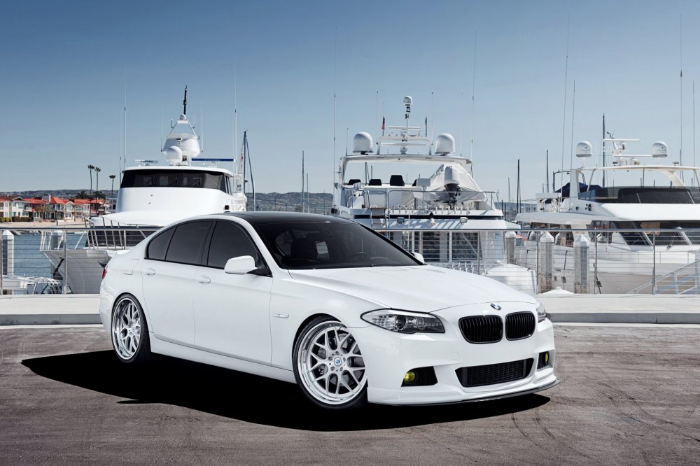 BMW f10 белая