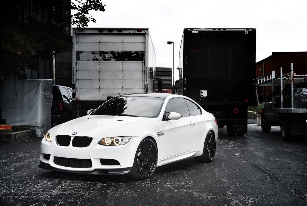 BMW m3 sedan White