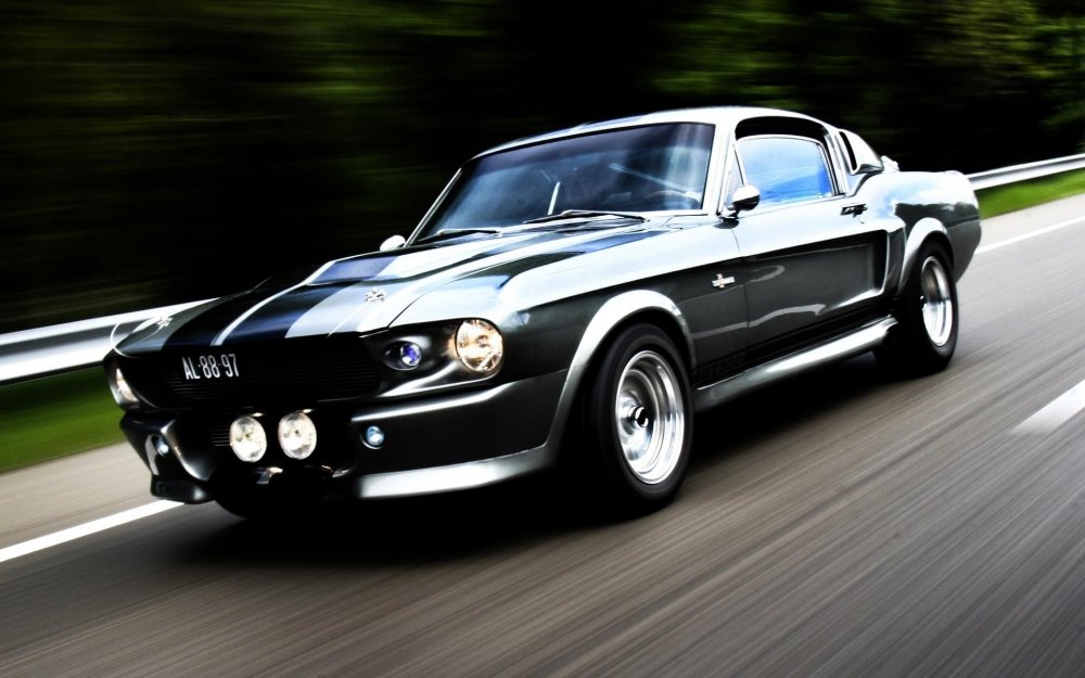 Ford Mustang Shelby gt500 сзади