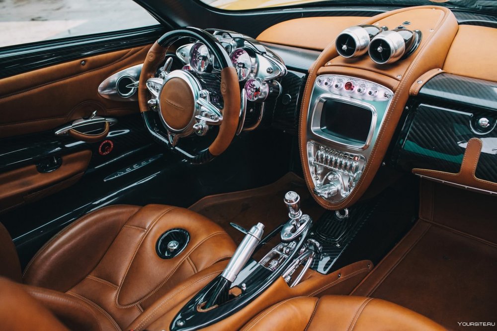 Pagani Zonda салон