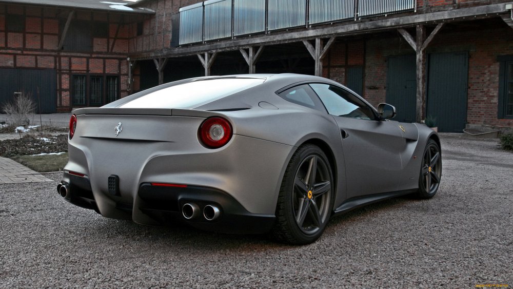 Ferrari f12 Berlinetta серая