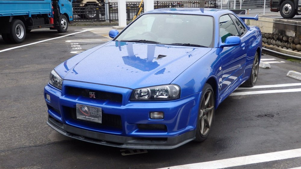 Nissan Skyline GTR r34 Blue