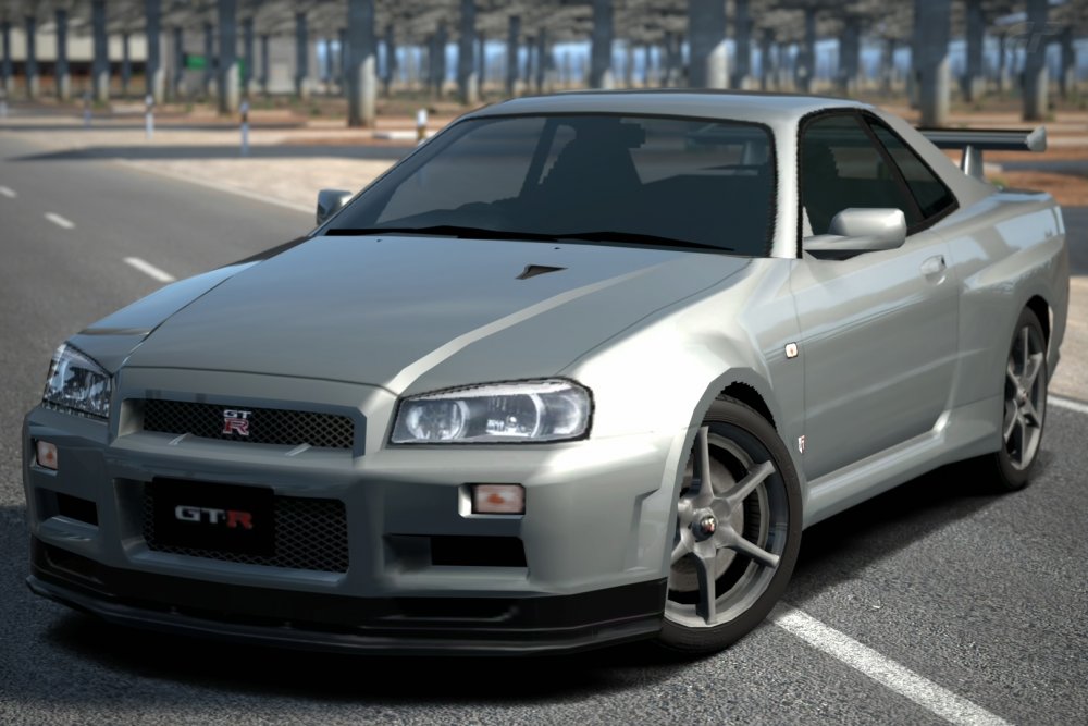 Nissan Skyline GTR r34 Gold