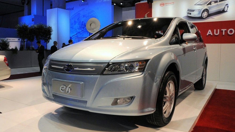 BYD e6 электромобиль