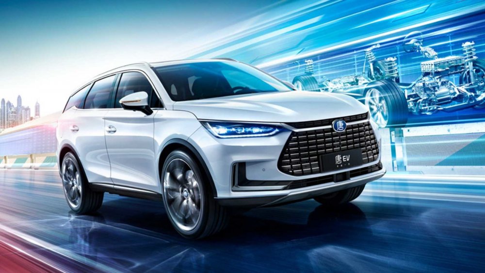 BYD электромобиль Китай