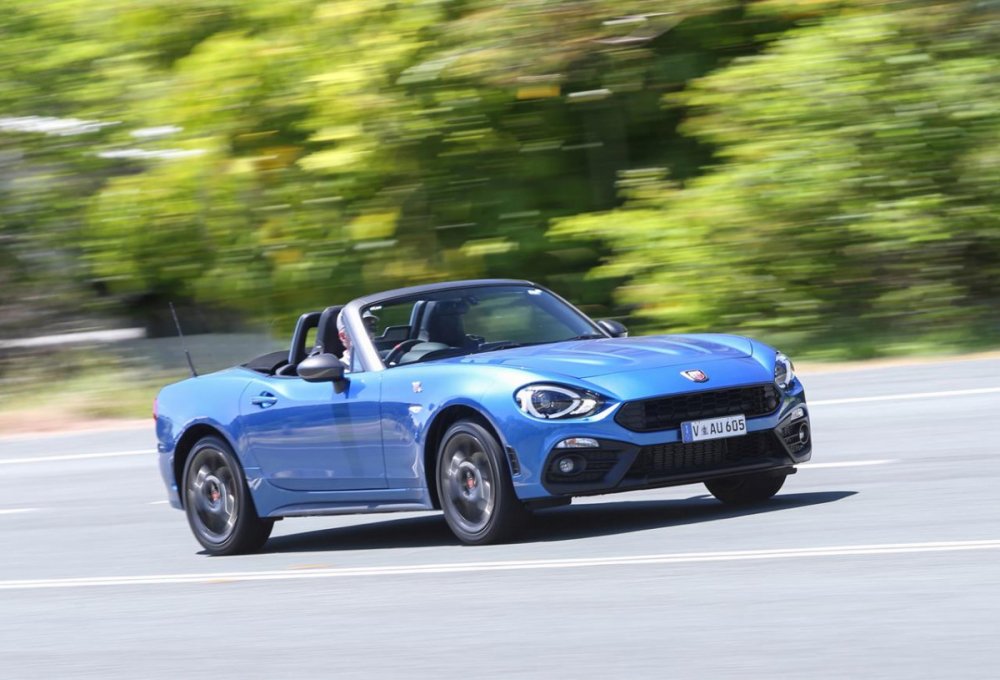 Abarth 124 Spider все цвета