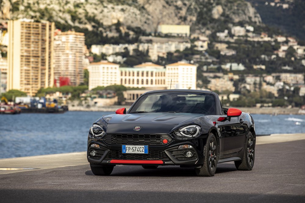 Abarth 124 Spider черный