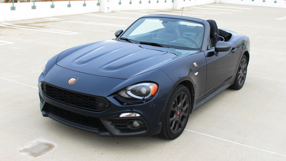 Abarth 124 Spider ходовая фото