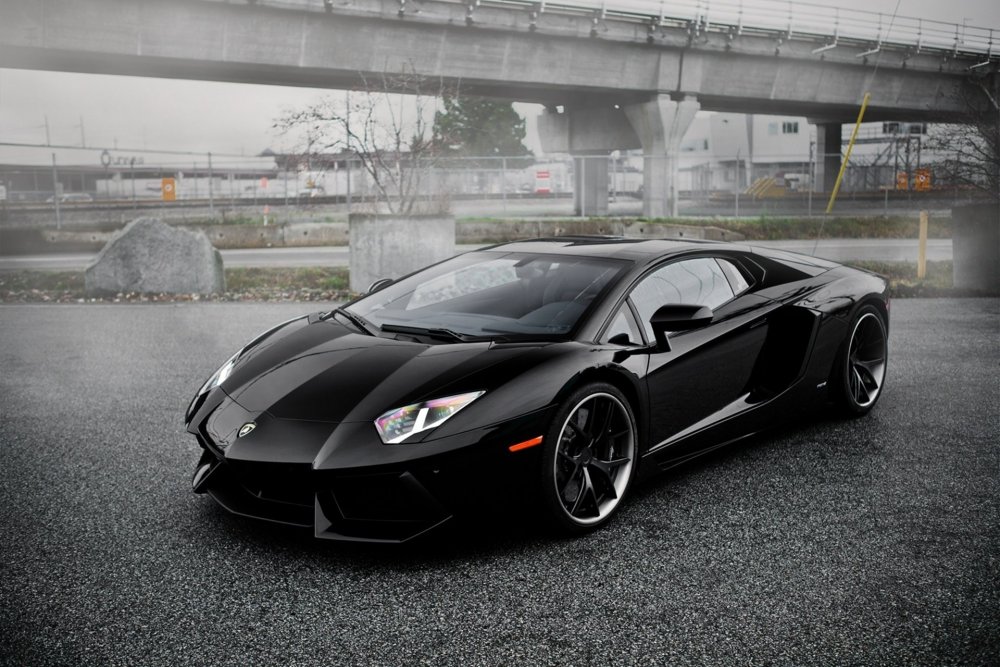 Lamborghini Aventador lp700-4 Black