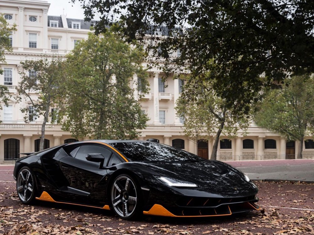 Lamborghini Centenario Black